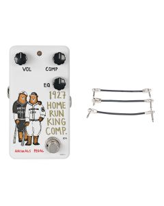 Animals Pedals 1927 Home Run King Compressor Pedal V2 + Gator Patch Cable 3 Pack