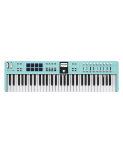 Arturia KeyLab Essential 61 mk3 MIDI Keyboard Controller - Aquamarine