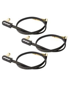 EBS PG-18, Flat Patch Cable Premium Gold 18 cm x 3