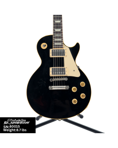 Used Gibson 2000 Custom Shop '58 Les Paul Reissue R8 - Blacktop w/OHSC