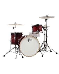Gretsch Catalina Club 3-pc Shell Pack w/ 24" Kick - Gloss Crimson Burst