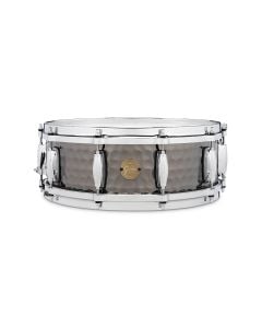 Gretsch Drums 5x14" Hammered Black Steel Snare Drum