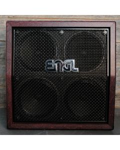 ENGL E412VSB Custom Shop Slant 4x12" Guitar Speaker Cabinet - Red Snakeskin