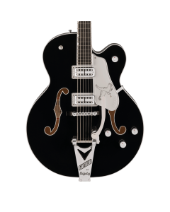 Gretsch Falcon Hollow Body w/String-Thru Bigsby & Chrome Hardware - Black