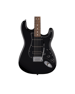 Fender Standard Stratocaster Electric Guitar HSS - Black w/Laurel FB
