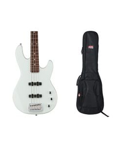 G&L Tribute Series JB-2 Bass Guitar - Sonic Blue + Gator Gig Bag