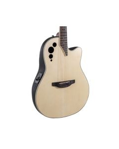 Ovation Applause AE44-4S Cutaway A/E Guitar Cutaway - Natural Satin