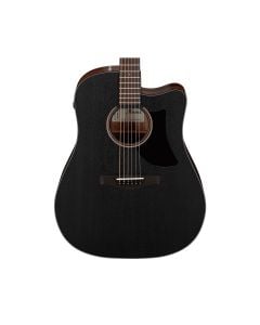 Ibanez AAD190CEWKH Adanced Acoustic A/E Guitar - Weathered Black Open Pore