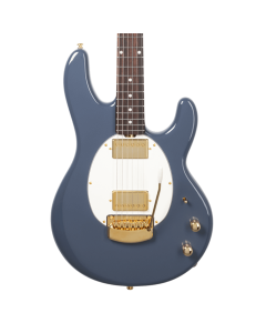 Ernie Ball Music Man Cory Wong StingRay II HH Signature Guitar - Charcoal Blue