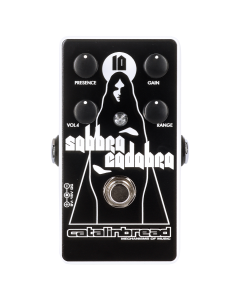 Catalinbread Sabbra Cadabra 10th Anniversary Overdrive Pedal - White