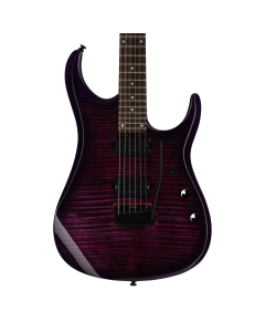 Sterling by Music Man JP150 DiMarzio Flame Maple Electric Guitar - Purple Nebula