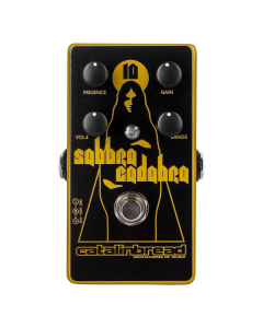 Catalinbread Sabbra Cadabra 10th Anniversary Overdrive Pedal - Yellow