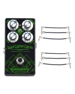 Laney Black Country Customs Blackheath Bass Dist + 2x Gator Patch Cable 3 Pack
