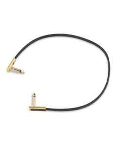 RockBoard Gold Flat 1/4" Patch Cable 1.47'