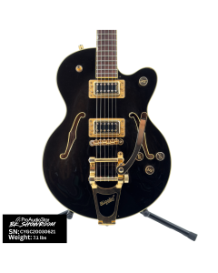 Used Gretsch G5655T Electromatic Semi-Hollow - Black Gold