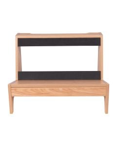 Gator Frameworks GFW-ELITEGTRAMPLG-MPL Elite Series Large Guitar Amp Stand – Maple