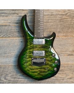 Ernie Ball Music Man BFR Majesty 7 7-String Electric Guitar - Malachite
