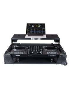 Odyssey 810GSFLX101UM2 Pioneer DDJ-FLX10 Flight Flight Glide Style Case with 1U Rack