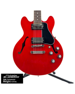 Used Gibson 2024 ES-339 Semi-Hollowbody Guitar - Cherry w/OHSC
