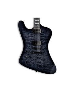 ESP LTD PHOENIX-1000 QM Left Handed Guitar - See Thru Black Sunburst