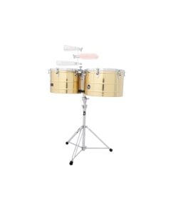 Latin Percussion Prestige 15" and 16" Thunder Timbale - Brass