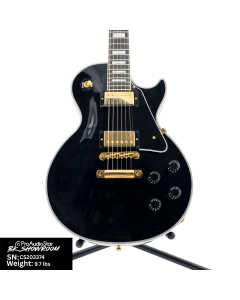 Used Gibson 2022 Custom Shop Les Paul Custom - Ebony w/OHSC