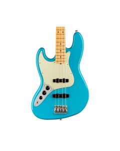 Fender American Professional II Jazz Bass LH - Miami Blue w/ Maple FB