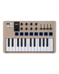 Arturia MiniLab 3 MIDI Controller - Champagne Edition