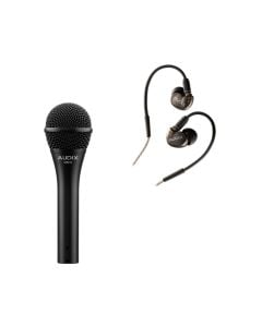 Audix OM3 Vocal Mic w/A10 Earphones Combo Pack