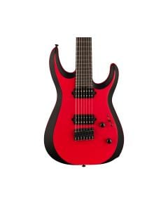 Jackson Pro Plus Series DK Modern MDK7 HT Guitar - Satin Red w/ Black Bevels