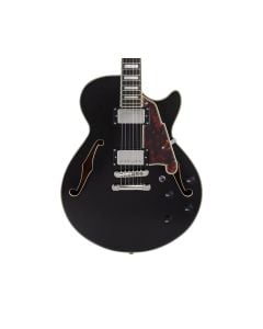 D'Angelico Premier SS Semi-Hollow Electric Guitar - Black Flake