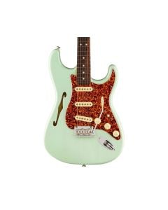 Fender American Professional II Strat Thinline - Trans Surf Green w/Rosewood FB