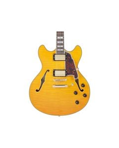 D'Angelico Excel DC Semi-Hollow Guitar - Vintage Natural