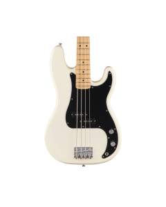 Fender Standard Precision Bass Guitar - Olympic White w/Maple FB
