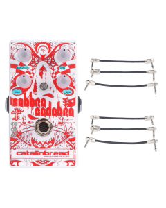 Catalinbread Limited Sabbra Cadabra OD 3D Edition + 2x Gator Patch Cable 3 Pack