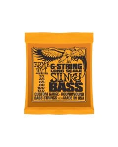 Ernie Ball 6-String Long Scale Slinky Bass Guitar Strings - 32-130