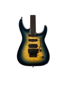 Jackson Pro Plus Series Soloist SLA3Q - Amber Blue Burst