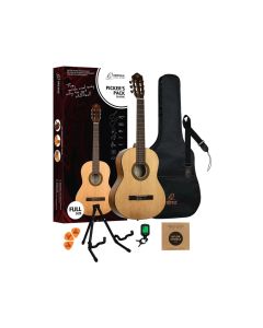 Ortega Guitars RPPC44 Picker's Pack Student Series Classical Guitar