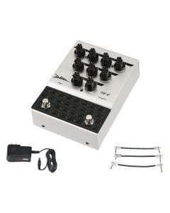 Diezel VH4 2-Channel Preamp Pedal + Gator 9V Power Combo & 3 Patch Cables