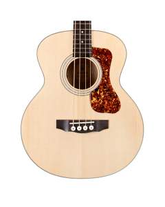 Guild Jumbo Jr Flame Maple Acoustic Bass - Antique Blonde