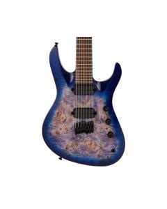 Jackson Pro Series Chris Broderick Signature Soloist HT7P - Transparent Blue