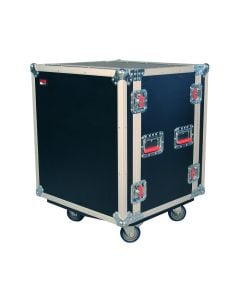Gator Cases G-TOUR SHK12 CA 12U Shock Audio Road Rack Case w/ Casters