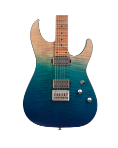Schecter C-1 Standard Plus Electric Guitar - Blue Fade