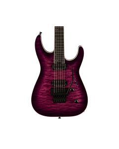 Jackson Pro Plus Series Dinky DKAQ - Transparent Purple Burst