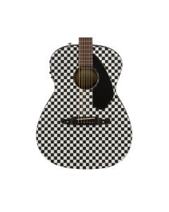 Fender Tim Armstrong Hellcat A/E Guitar - Checkerboard w/ Walnut FB