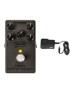 MXR M87B Bass Compressor Blackout Edition + Gator 9V Power Supply Combo