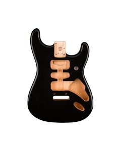 Fender Deluxe Series Stratocaster HSH Alder Body - Black