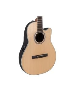 Ovation Applause AB24CS-4S Cutaway A/E Classical - Natural Satin Spruce