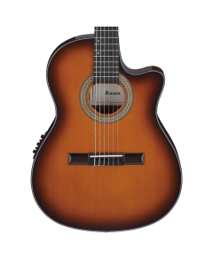 Ibanez GA35TCE A/E Nylon String Guitar - Violin Sunburst High Gloss