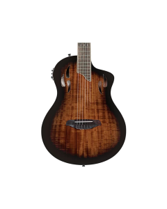 Ortega Guitars RTPDLX-ACA TourPlayer Series Thinline A/E Nylon - Burst